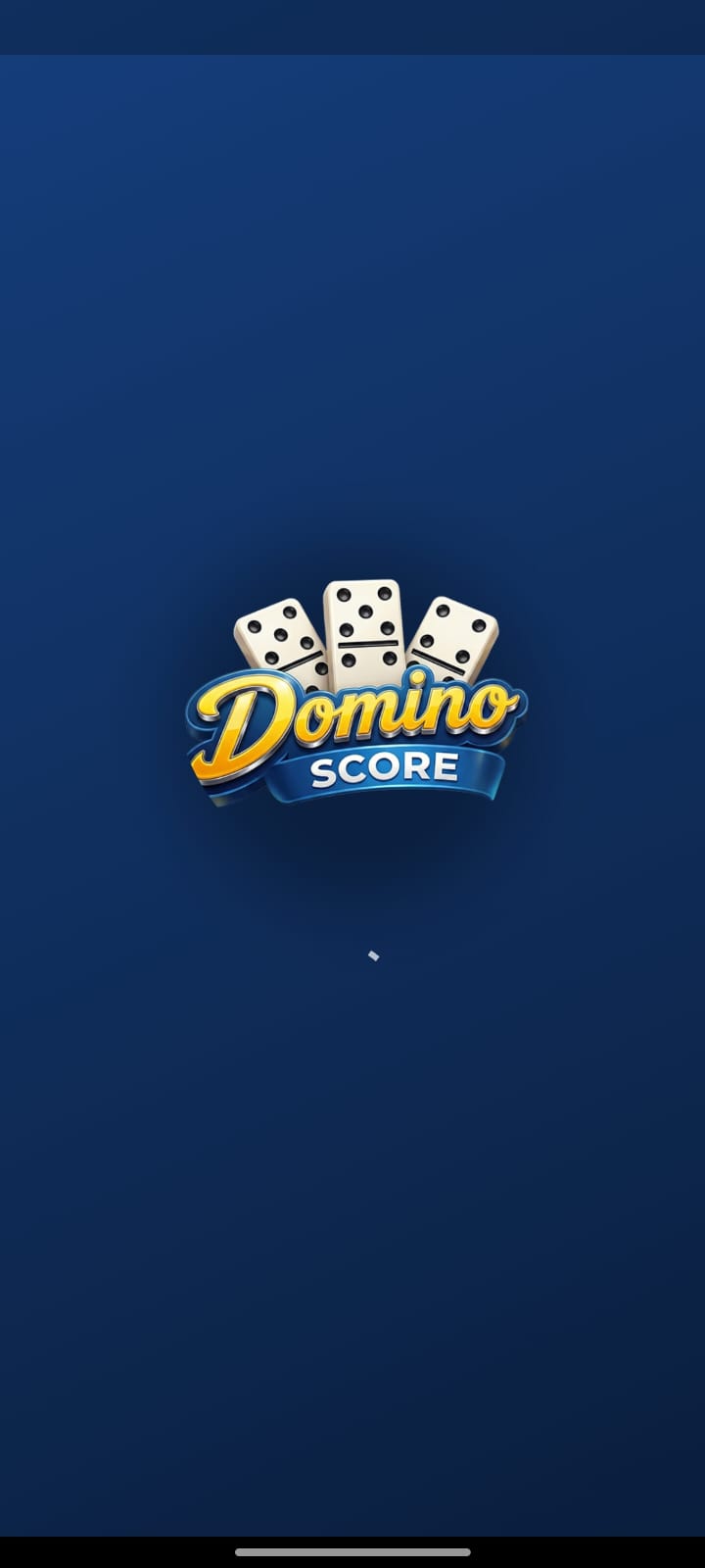 Domino Score Main Screen